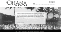 Desktop Screenshot of ohanacasting.com